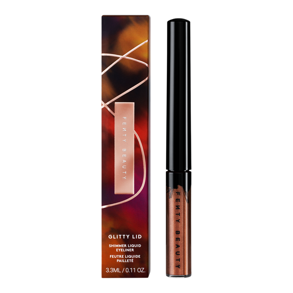 FENTY BEAUTY by Rihanna Glitty Lid Shimmer Liquid Eyeliner - Bronze All Ova Collection #3