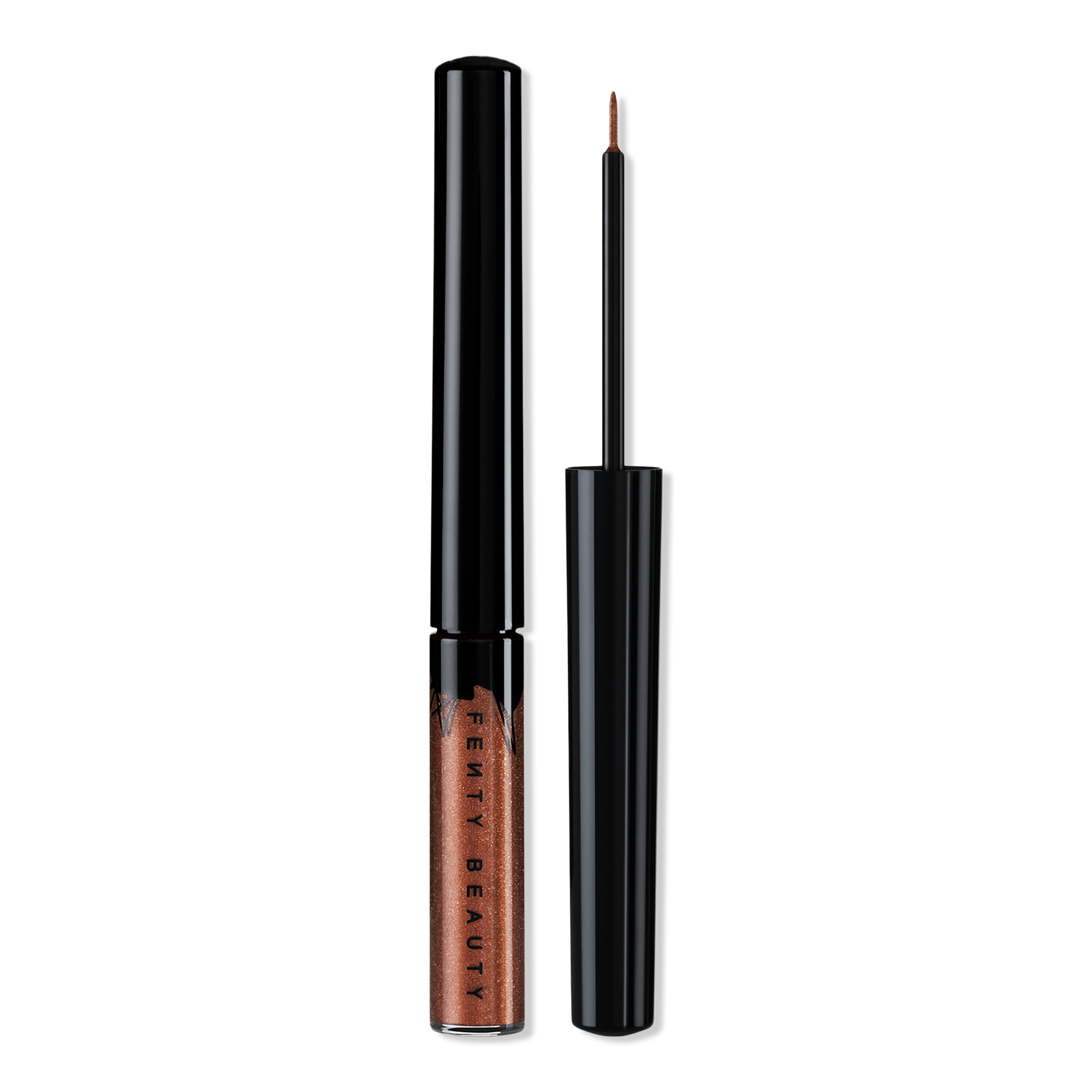 FENTY BEAUTY by Rihanna Glitty Lid Shimmer Liquid Eyeliner - Bronze All Ova Collection #1