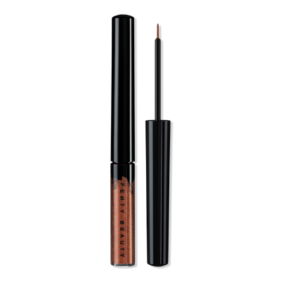 FENTY BEAUTY by Rihanna Glitty Lid Shimmer Liquid Eyeliner - Bronze All Ova Collection