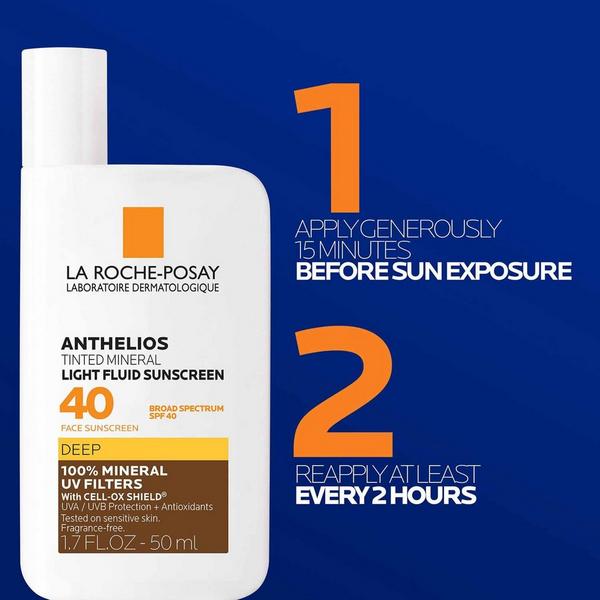 La Roche-Posay Anthelios Mineral Tinted Fluid Face Sunscreen SPF 40 #6