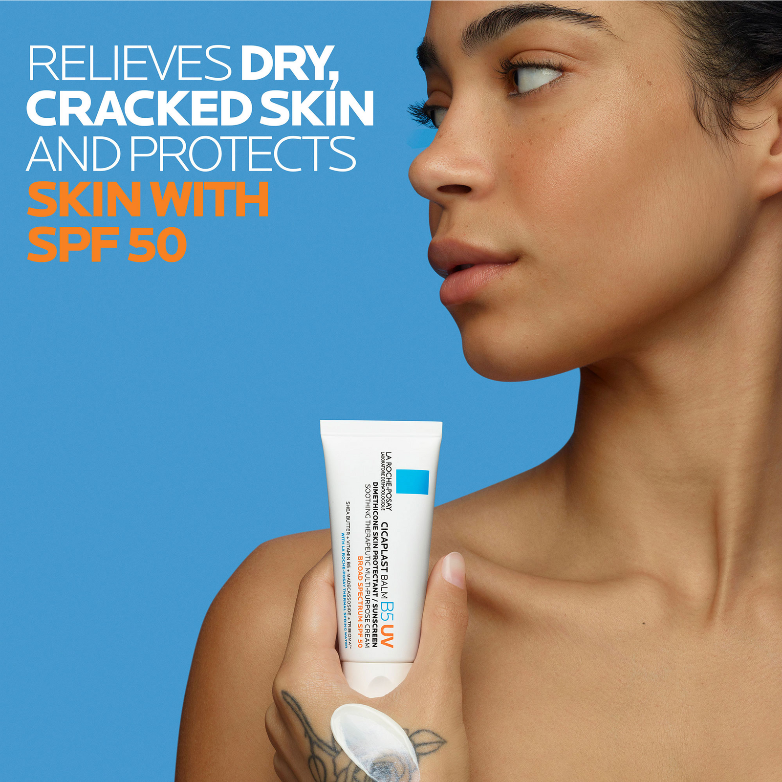 Cicaplast Balm B5 UV Soothing Therapeutic Multi-Purpose Cream SPF 50