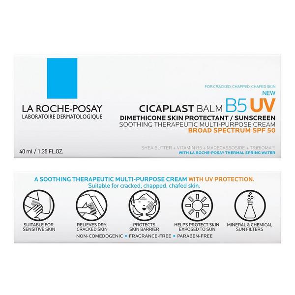 La Roche-Posay Cicaplast Balm B5 UV Soothing Therapeutic Multi-Purpose Cream SPF 50 #7