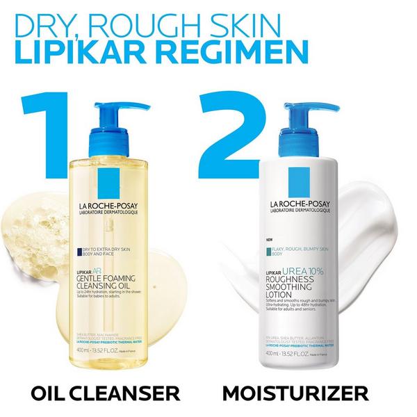 La Roche-Posay Lipikar Urea 10% Smoothing Body Lotion for Rough, Dry Skin #6