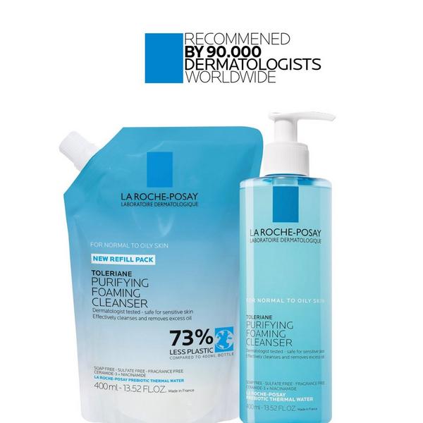 La Roche-Posay Toleriane Purifying Foaming Face Wash for Oily Skin #7