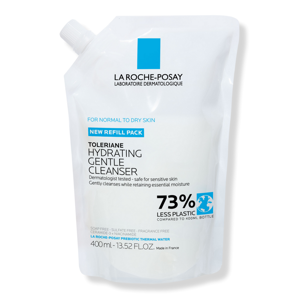 La Roche-Posay Toleriane Hydrating Gentle Face Cleanser for Dry Skin Refill - 13.52 oz (Refill)