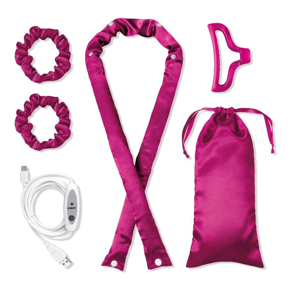 Conair 2-in-1 Heat & Heatless Hair Curler Set