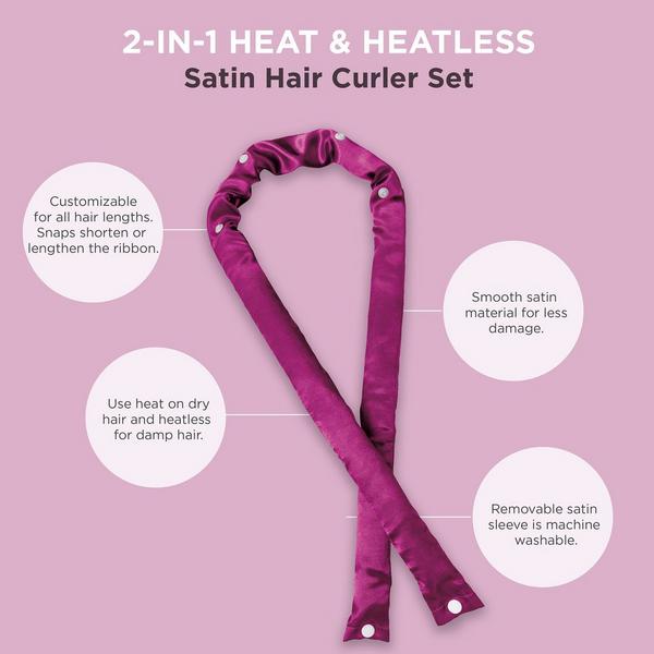 Conair 2-in-1 Heat & Heatless Hair Curler Set #2