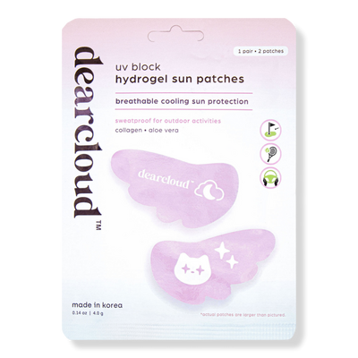 dearcloud UV Block Hydrogel Sun Patches