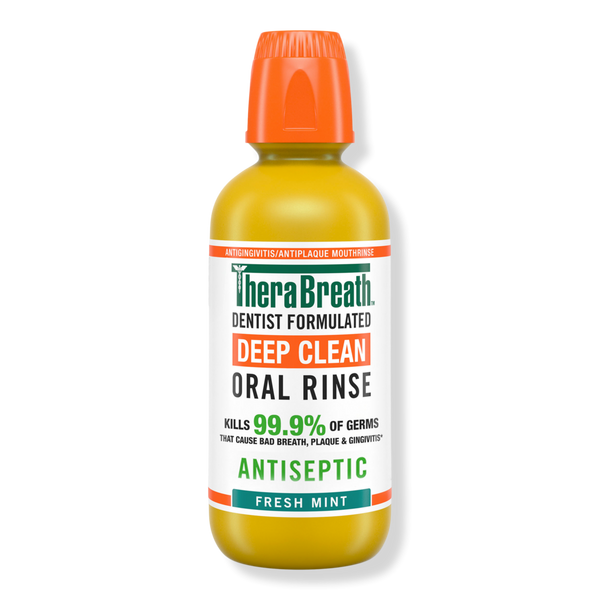 TheraBreath Deep Clean Antiseptic Oral Rinse Fresh Mint #1