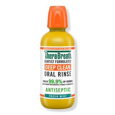 TheraBreath Deep Clean Antiseptic Oral Rinse Fresh Mint