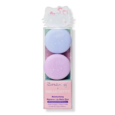 The Crème Shop Hello Kitty 50 Macaron Lip Balm Duo