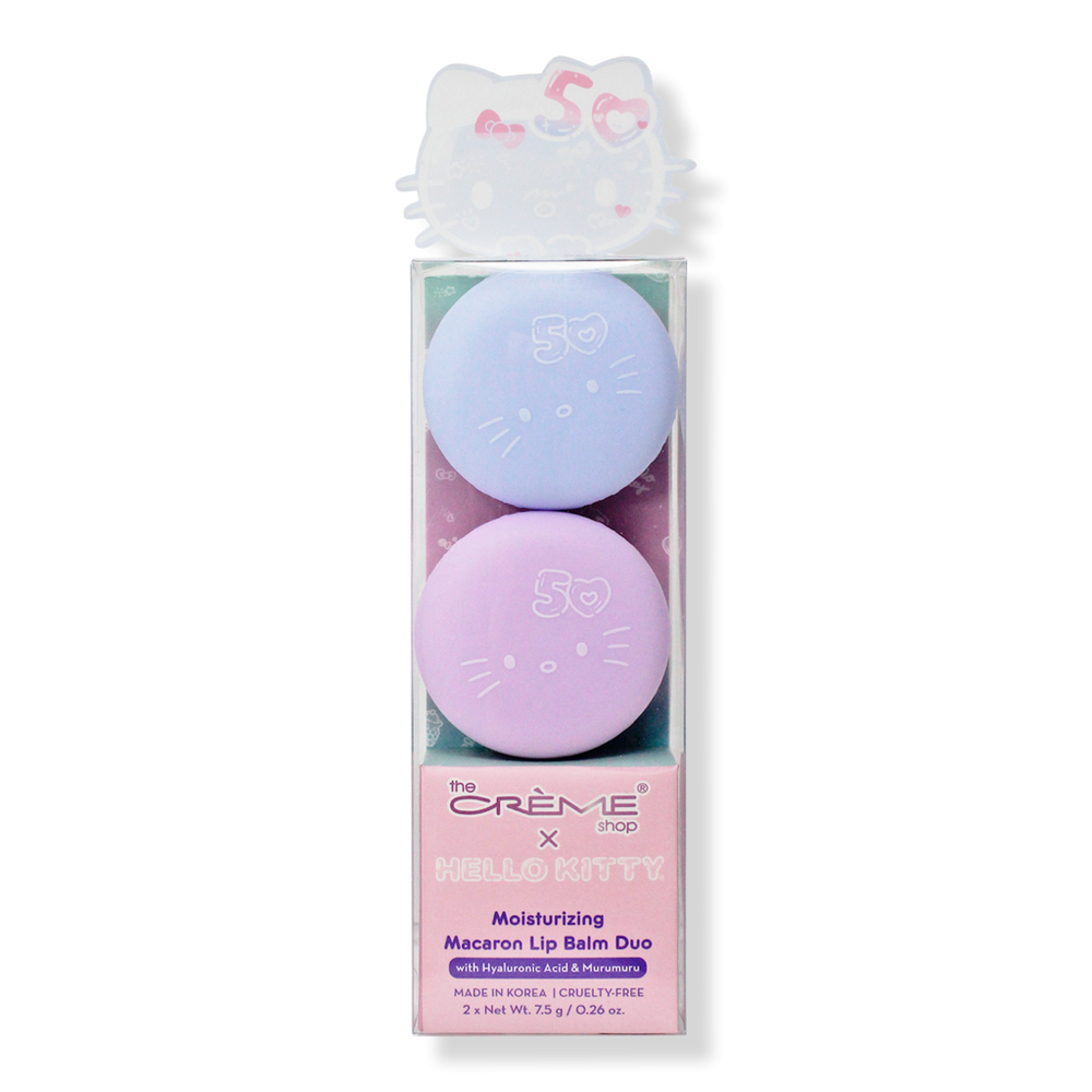 The Creme Shop Hello Kitty 50 Macaron Lip Balm Duo