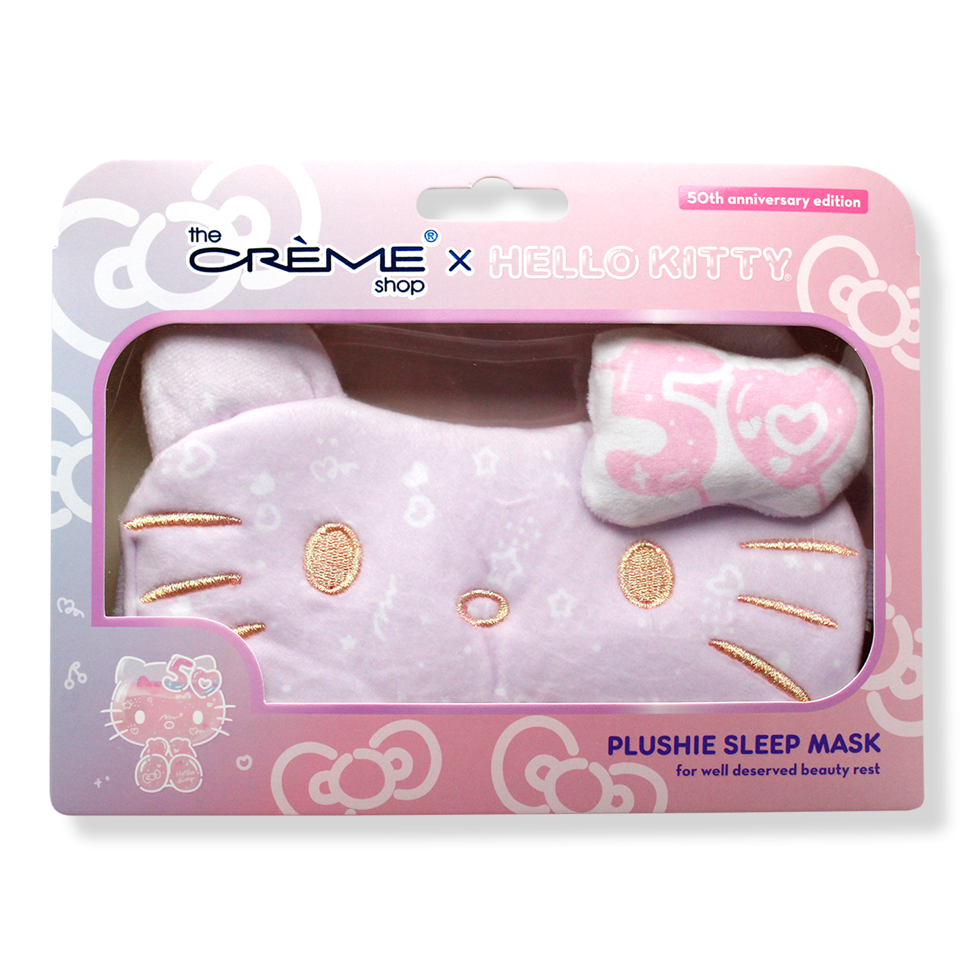 The Crème Shop Hello Kitty 50 Plushie Sleep Mask #1