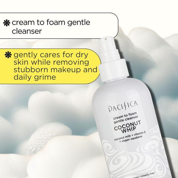 Pacifica Coconut Whip Cream To Foam Gentle Cleanser #2