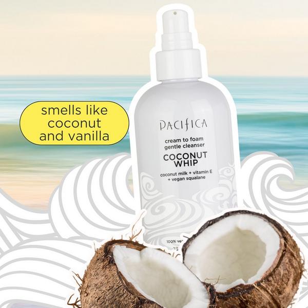 Pacifica Coconut Whip Cream To Foam Gentle Cleanser #3