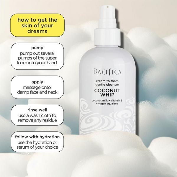 Pacifica Coconut Whip Cream To Foam Gentle Cleanser #7