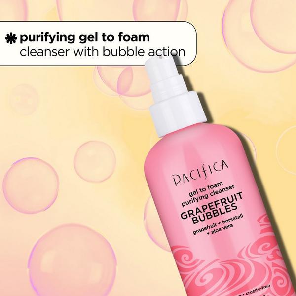 Pacifica Grapefruit Bubbles Gel Foam Cleanser #4