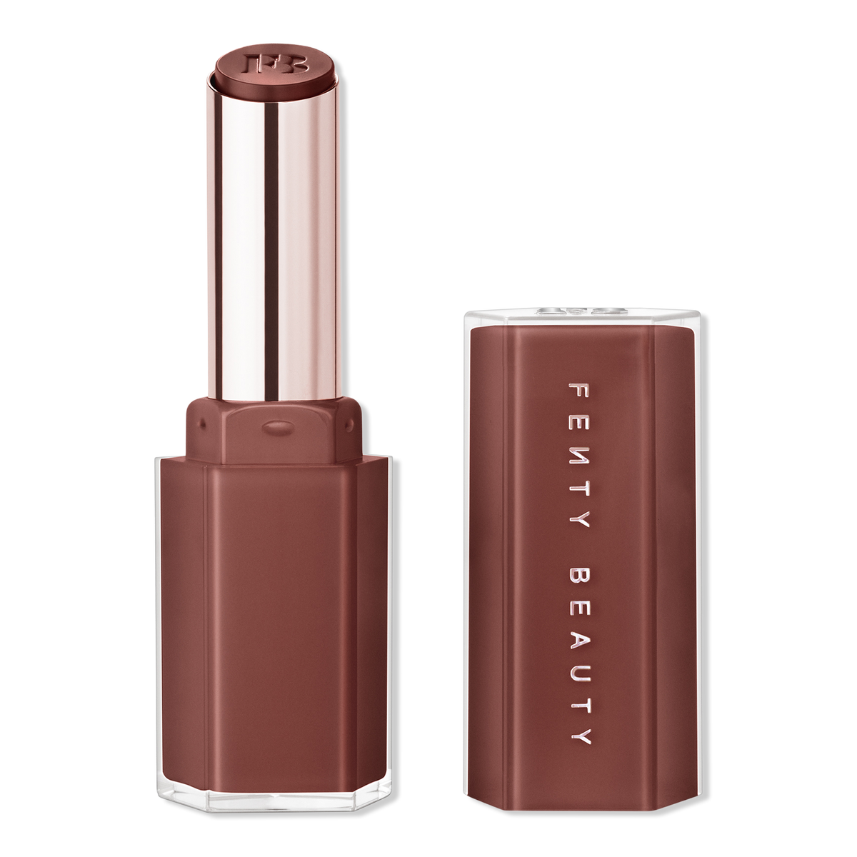 Fenty shops Beauty Limited Edition Gloss Bomb in Riri, sponge, bag - SOLD OUT