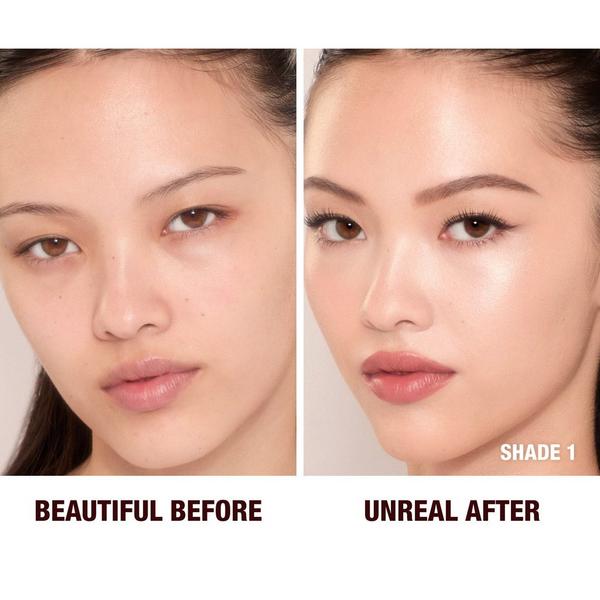 Base en barra hidratante Unreal Skin con acabado luminoso y cobertura ligera 3