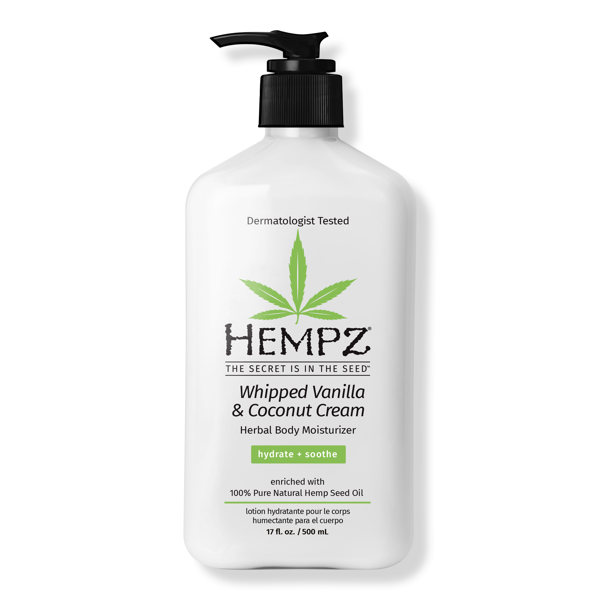 Hempz Whipped Vanilla & Coconut Cream Herbal Body Moisturizer #1