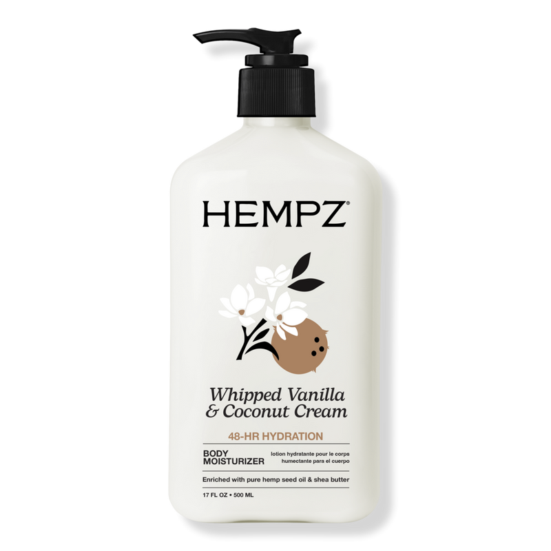 Hempz - 17 oz Whipped Vanilla & Coconut Cream Body Moisturizer | Ulta Beauty