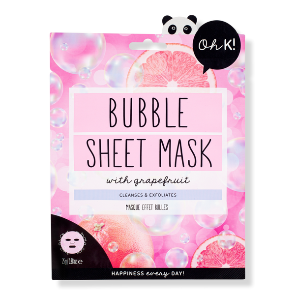 Oh K! Pink Bubble Sheet Mask with Grapefruit #1