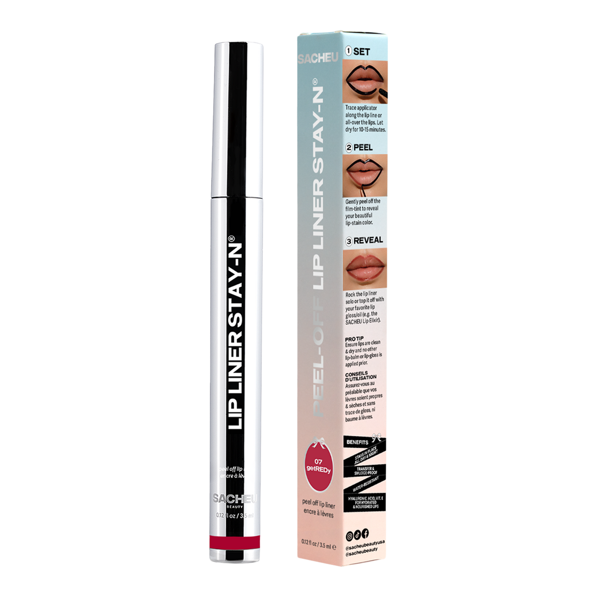 Lip Liner STAY-N Peel Off Tattoo