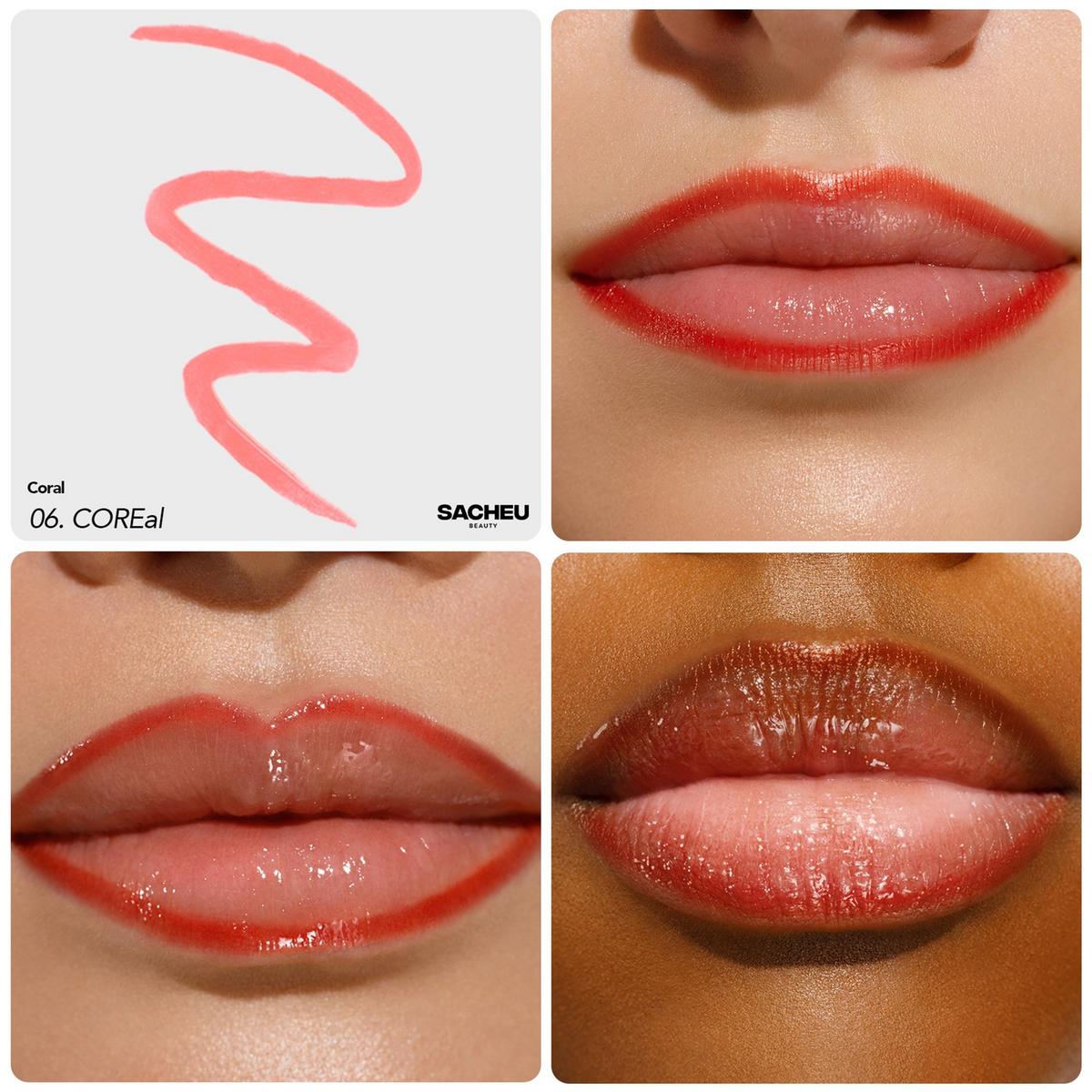 Lip Liner STAY-N Peel Off Tattoo