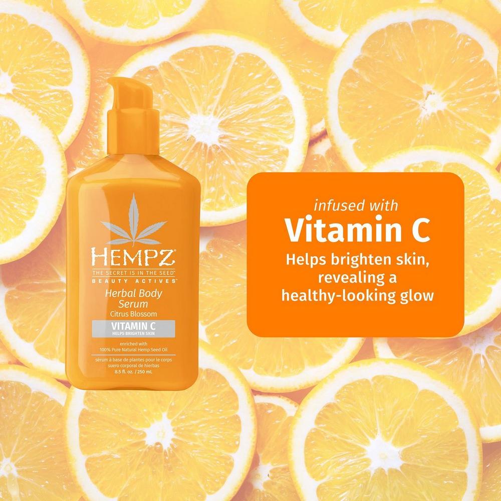 Citrus Blossom Herbal Body Serum with Vitamin C