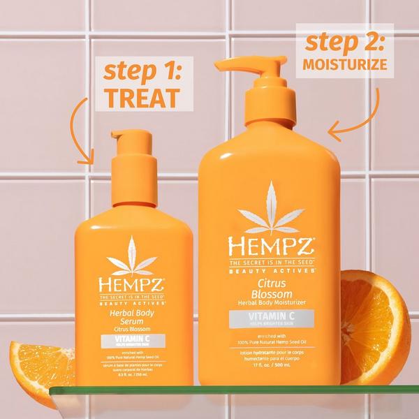 Hempz Citrus Blossom Herbal Body Serum with Vitamin C #5