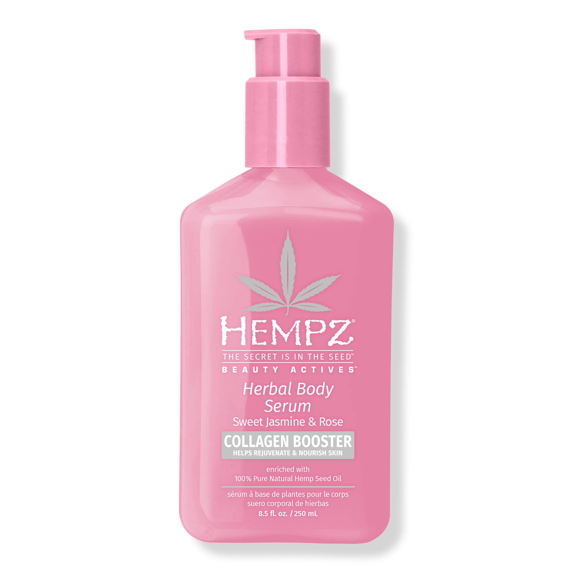 Hempz Sweet Jasmine and Rose Herbal Body Serum with Plant Collagen #1