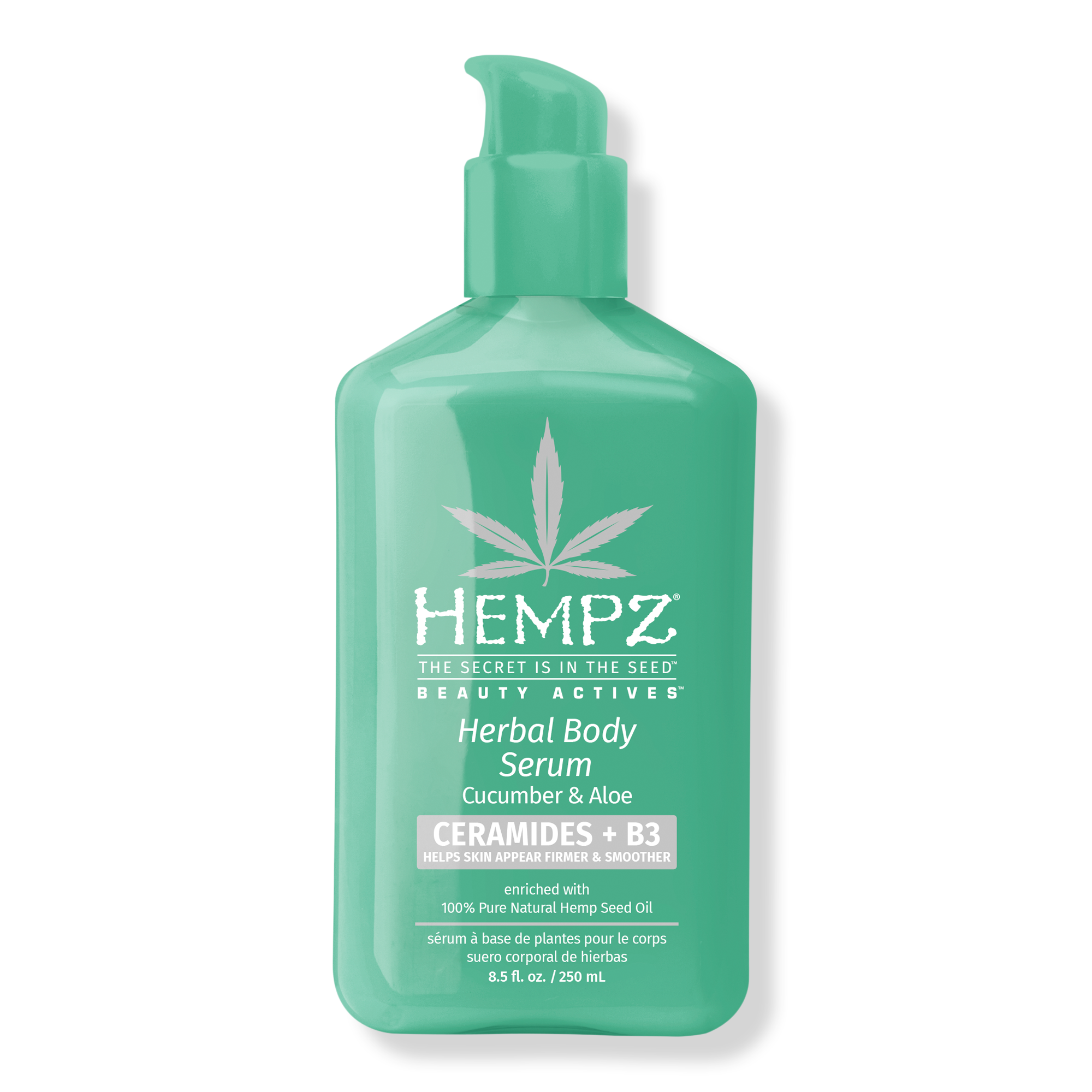 Hempz Cucumber and Aloe Herbal Body Serum With Ceramides & B3 #1