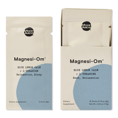 Moon Juice Magnesi-Om Stick Packs Blue Lemon