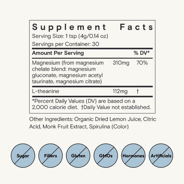 Moon Juice Magnesi-Om Stick Packs Blue Lemon #5