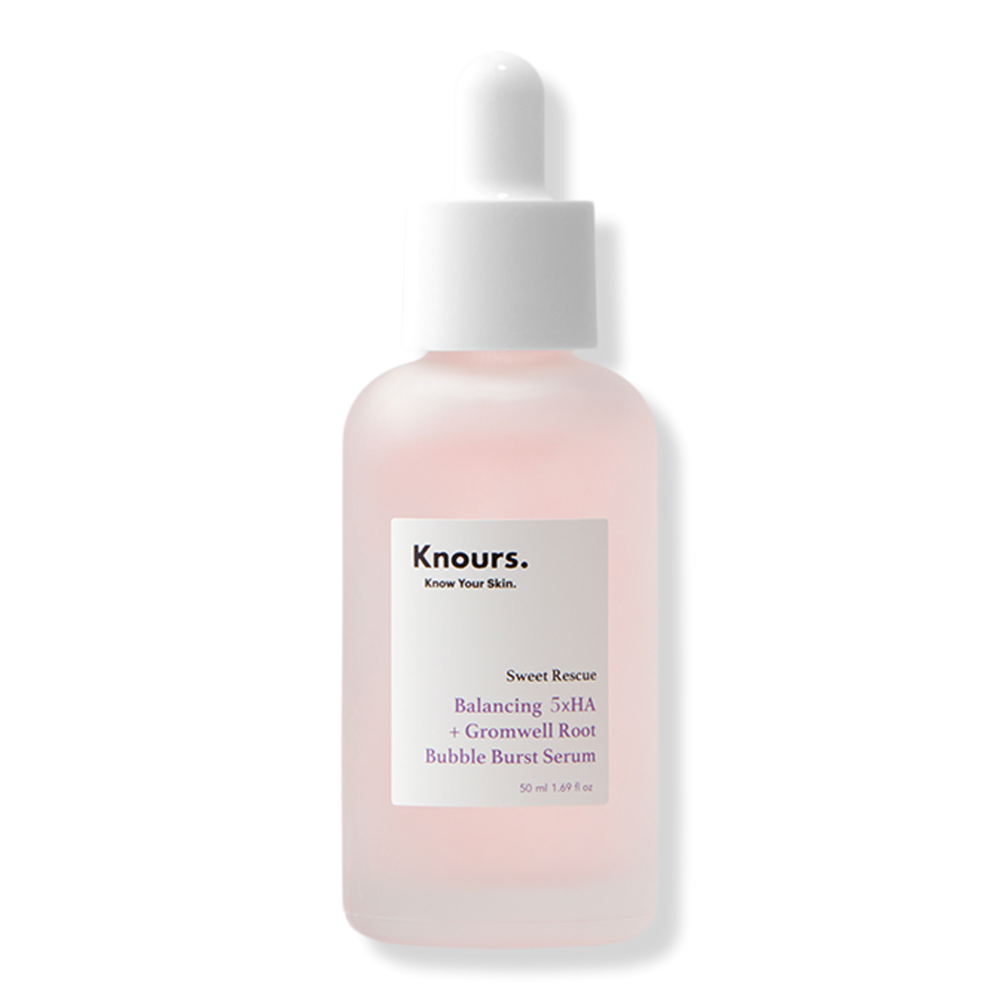 Knours. Balancing 5xha + Gromwell Root Bubble Burst Serum