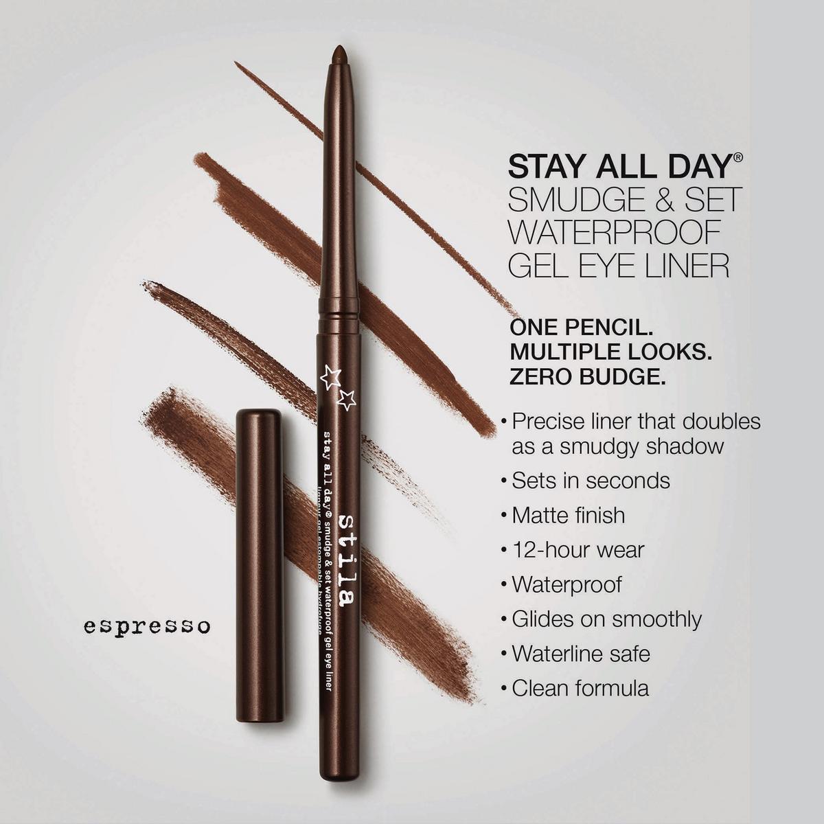 Stay All Day Smudge & Set Waterproof Gel Eye Liner