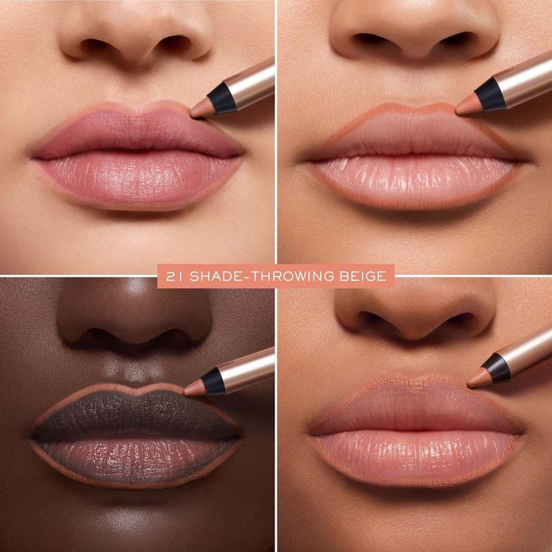 chinese dress ladies Runway Rogue Designer Liner Lip Pencil, Matte Cool Berry-Rose Lip-Liner Pencil and Lip-Liner Sharpener, Camera Ready main image 1