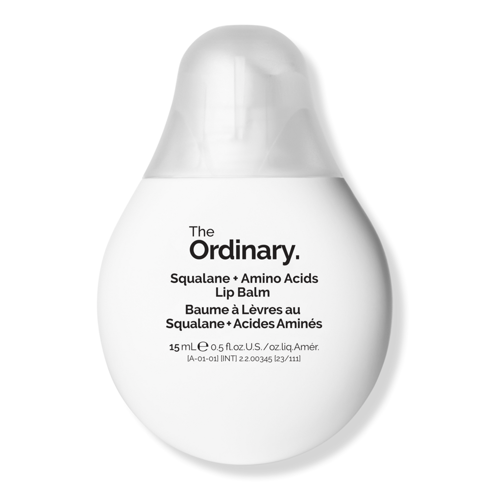 The Ordinary Squalane + Amino Acids Hydrating Lip Balm For Lips, Elbows, And Cuticles