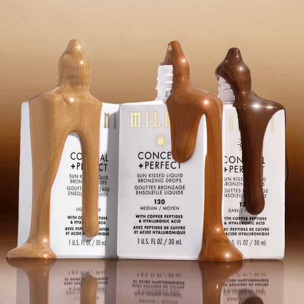 Milani Conceal + Perfect Sun Kissed Liquid Bronzing Drops #9