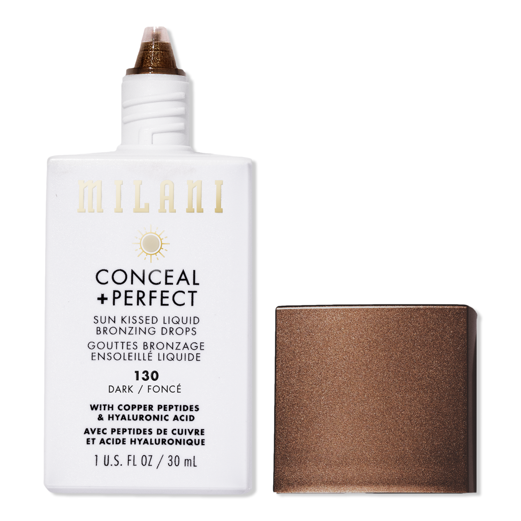 Milani Conceal + Perfect Sun Kissed Liquid Bronzing Drops #1