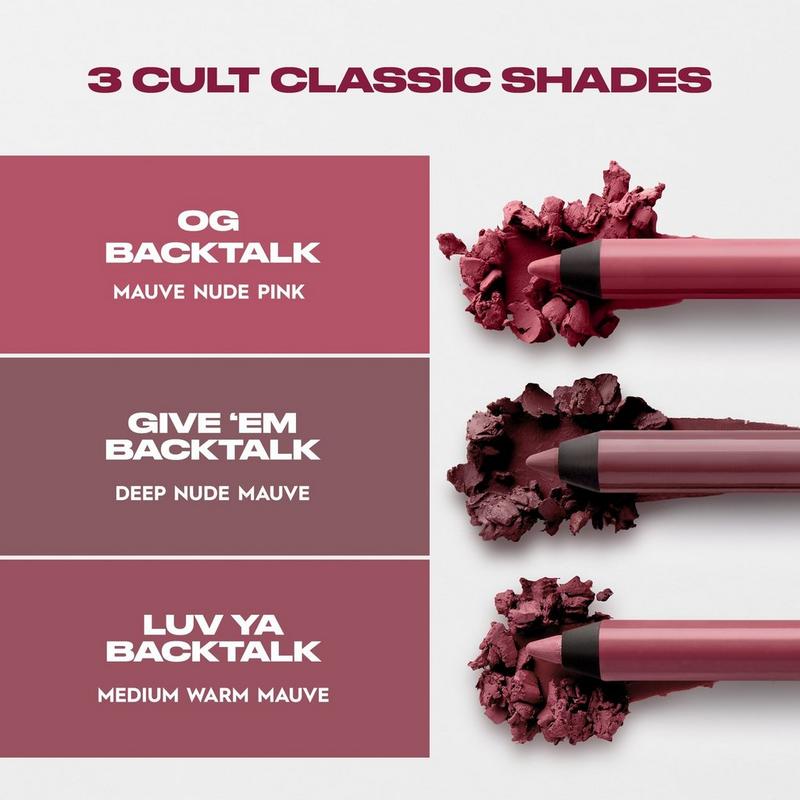 Urban Decay Cosmetics - OG Backtalk 24/7 Glide-On Waterproof Lip