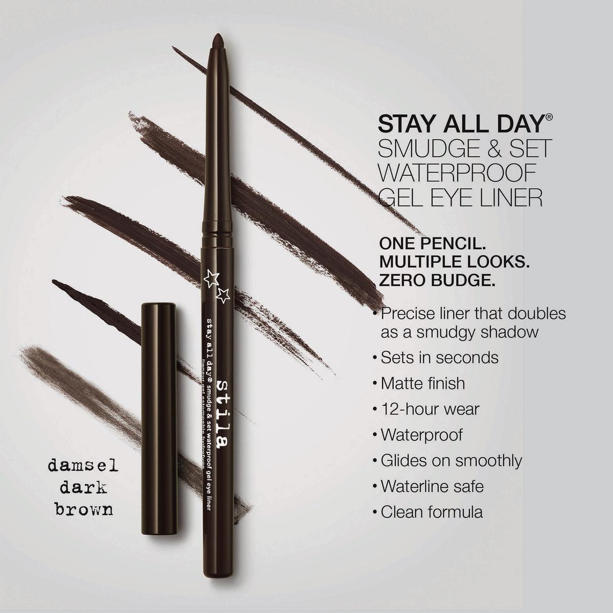 Stay All Day Smudge & Set Waterproof Gel Eye Liner