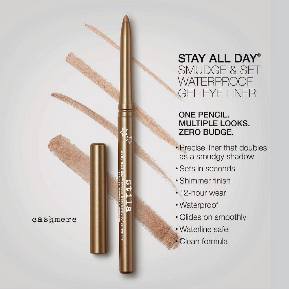Stay All Day Smudge & Set Waterproof Gel Eye Liner