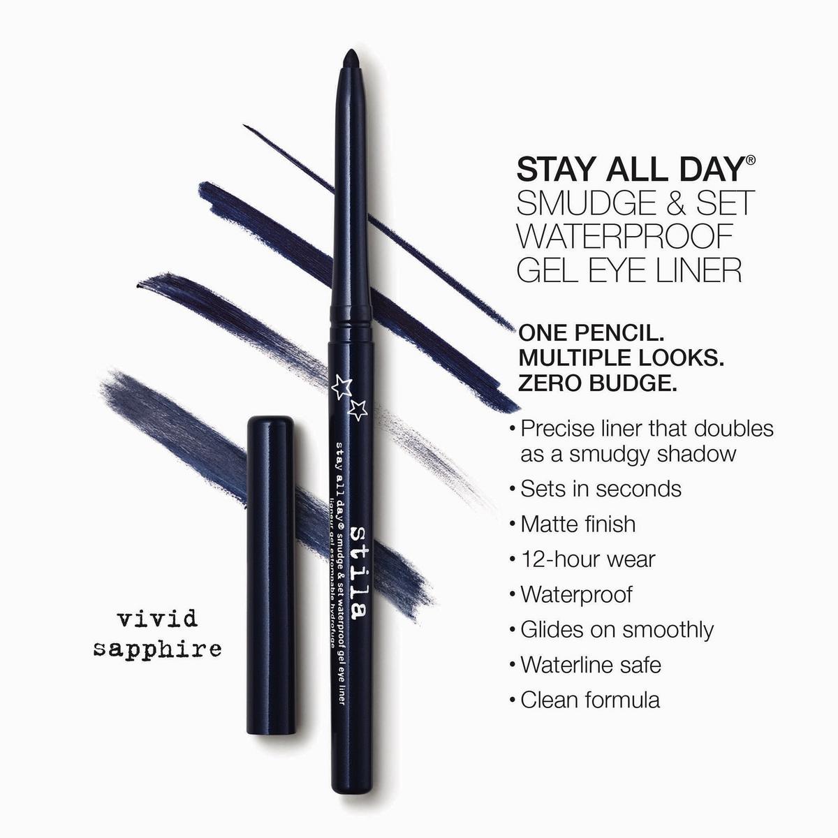 Stay All Day Smudge & Set Waterproof Gel Eye Liner