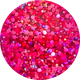 Hot Pink Hello Kitty x Hally Glitter Shade Stix 
