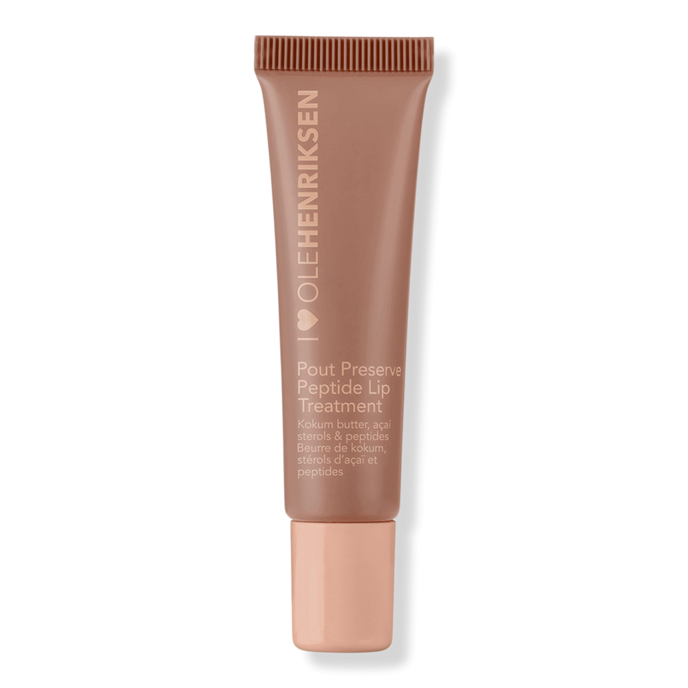 Olehenriksen Pout Preserve Hydrating Peptide Lip Treatment - Creme Brulee In Brown