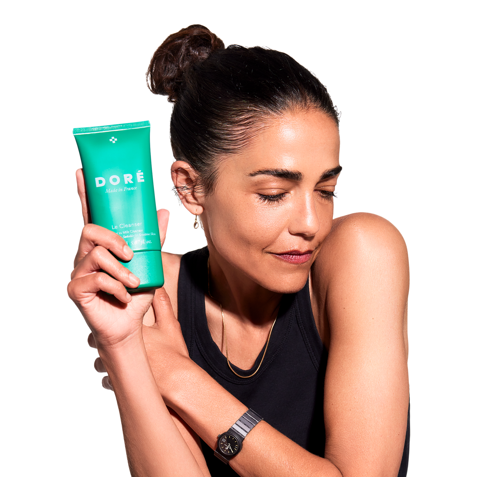 Le Cleanser Gel To Milk Fragrance-Free Daily Facial Cleanser for Sensitive Skin