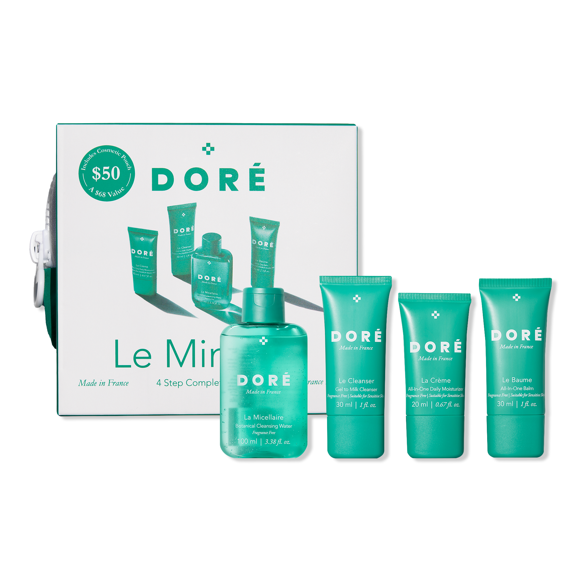 Doré Le Mini Set Bestselling Skincare Essentials for Sensitive Skin #1