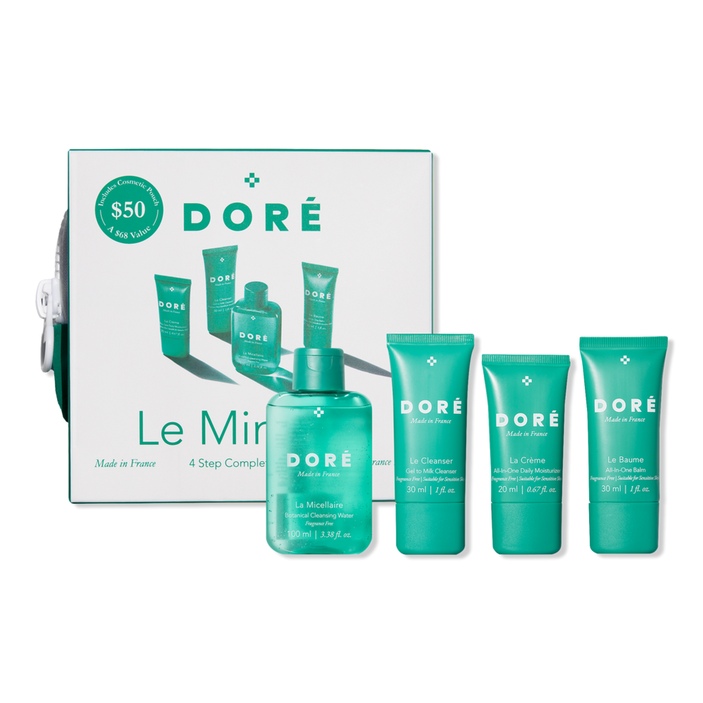 Doré Le Mini Set Bestselling Skincare Essentials For Sensitive Skin