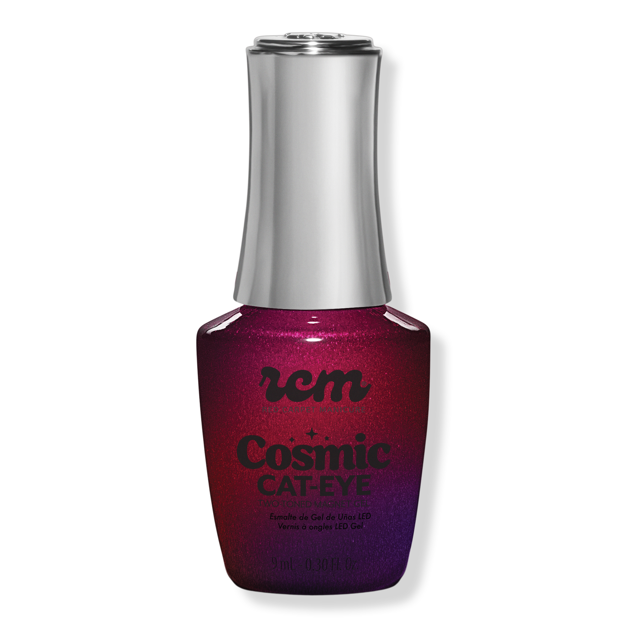 Red Carpet Manicure Cosmic Cat-Eye Two-Toned Magnet Gel Polish #1